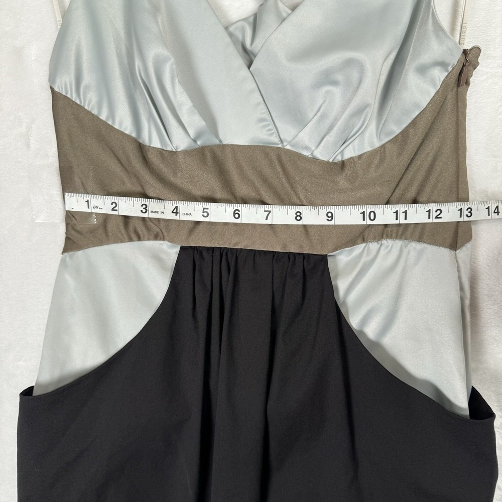 Saks 5th Avenue Iodice‎ Mini Dress Size XS Racerback Colorblock Sexy Party - Picture 11 of 16